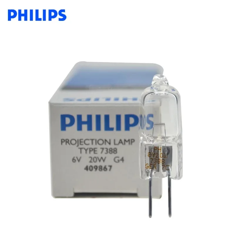 Для 10 шт. много ламп Philips галогенные лампы 7724 12 в 100 Вт микроскоп инспекции