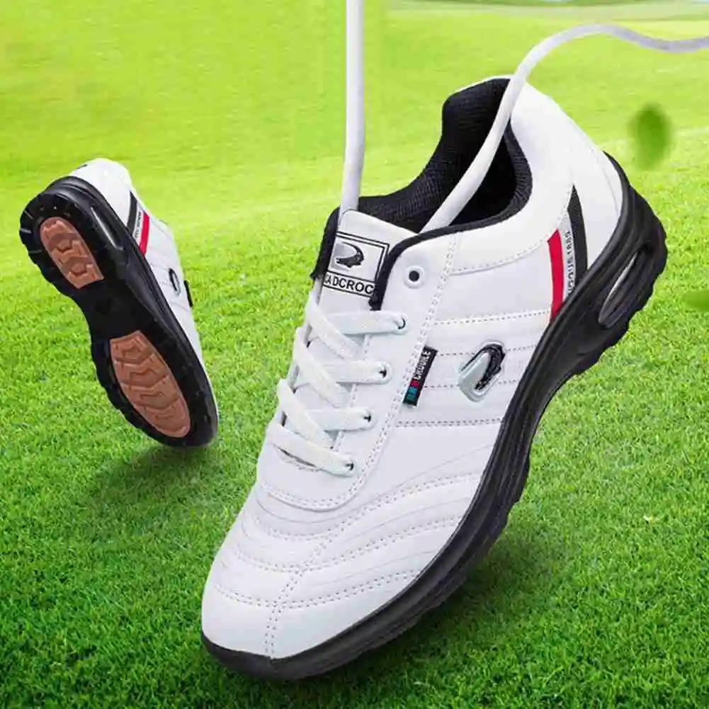 Waterproof Golf Shoes Men Big Size 39-46 Light Golf Trainers For Men Anti Slip Athletic Sneakers Training Sport Shoes Male