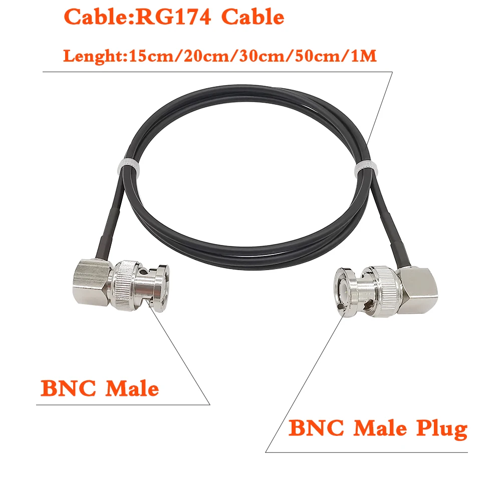 Кабель видеосигнала SDI сверхмягкий штекер BNC для монитора камеры коаксиальный
