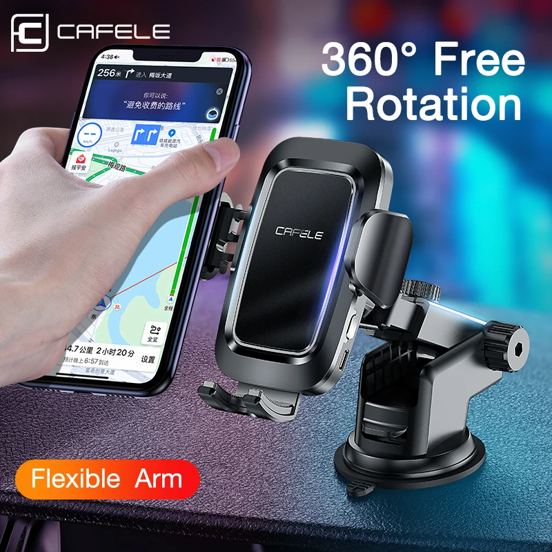 CAFELE GPS Car Phone Holder держатель для смартфона Stand Dashboard Gravity Grip Air Vent Mount telephone holder car |