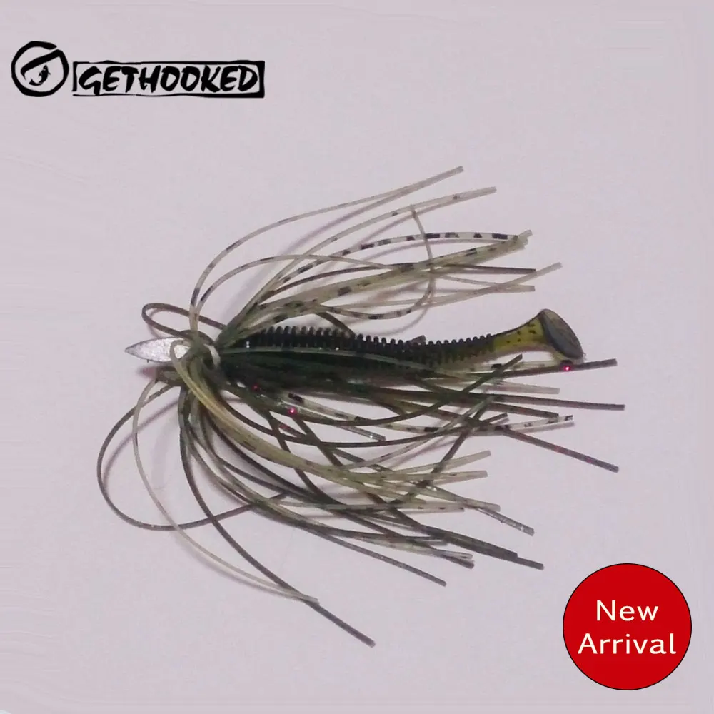 Gethooked 15 шт./лот воблеры рыболовные мягкие приманки резиновые 50 мм 0 7 г Т-образный