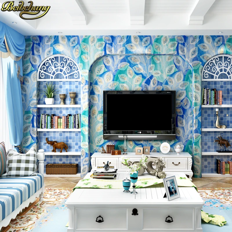 Европейский ретро обои для гостиной Дамасская пасторальная Цветочная настенная