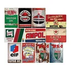 Винтажные металлические оловянные знаки с моторным масляным наконечником, настенные тарелки для заправки, бара, паба, гаража, декоративный домашний декор 20x30 см