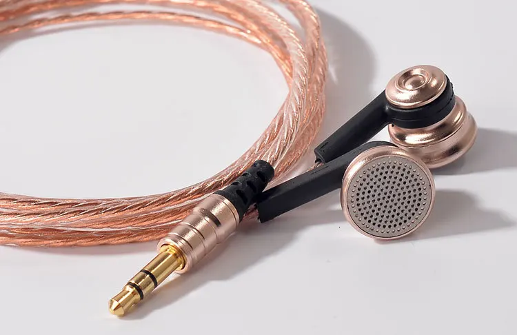 AK новейший MusicMaker TONEKING ROS1 18ohm импедансный металлический наушник 14 мм вокальный наушник с разъемом OFC