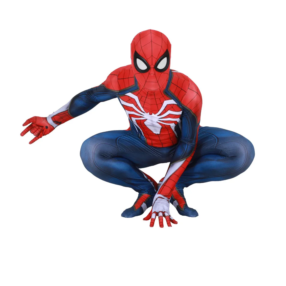 PS4 Insomniac игры человек паук костюм зентай для косплея Человек супергерой взрослый