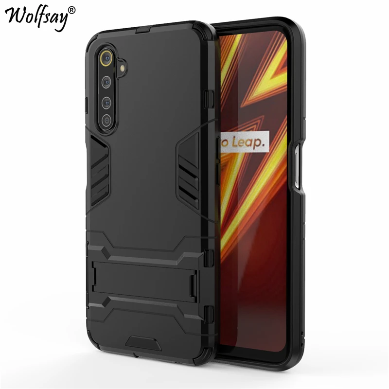 

Чехол wolfsay для Oppo Realme 5 чехол тонкий PC + мягкий резиновый защитный чехол для телефона для Oppo Realme 5 Pro чехол для Oppo Realme 5 Fundas
