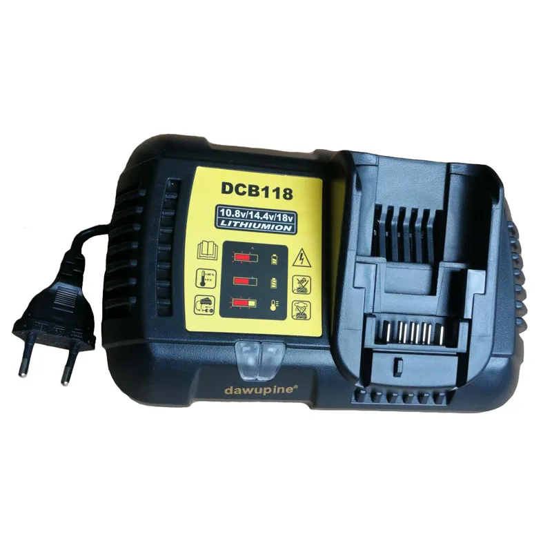 Зарядное устройство для литий ионных аккумуляторов DCB118 10 8 а DeWalt 14 4 в 12 В 18 макс. 60