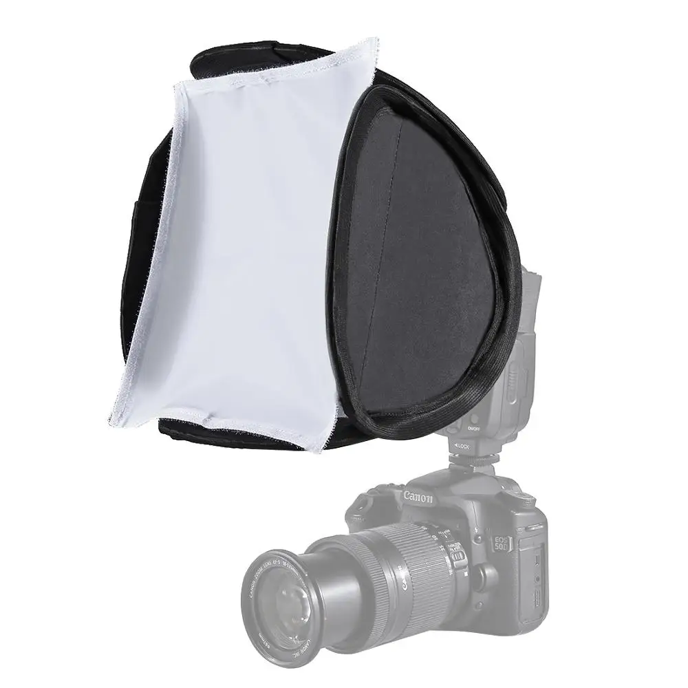 PULUZ 23x23 см Складная Мягкая вспышка светильник Диффузор крышка софтбокса для