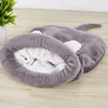 

Durable Self Warming Plush Comfortable Pet Sleeping Bag Cat Cave Bed