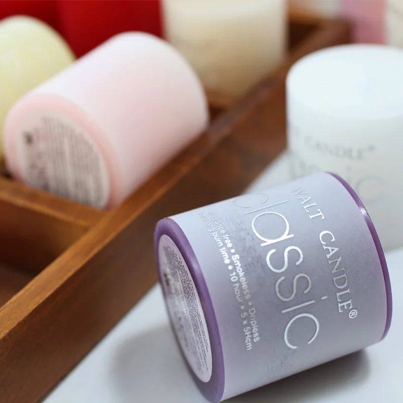 Классические ароматические бездымные свечи 1 шт. романтические свадебные