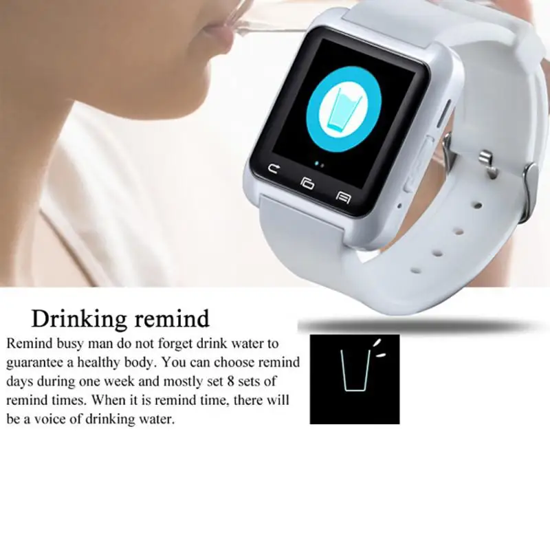 Смарт часы BEESCLOVER U8 с Bluetooth и измерителем высоты для смартфонов Xiao Mi