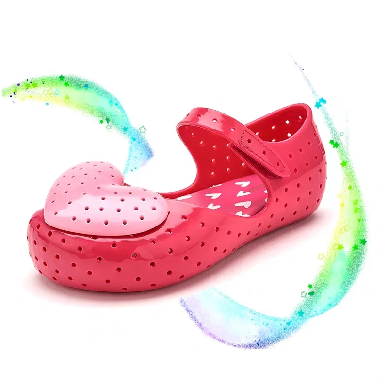 

Mini Melissa Ultragirl Princess Girl Jelly Shoes Sandals 2020 NEW Baby Shoes Melissa Sandals For Kids Non-slip Sandalias Toddler