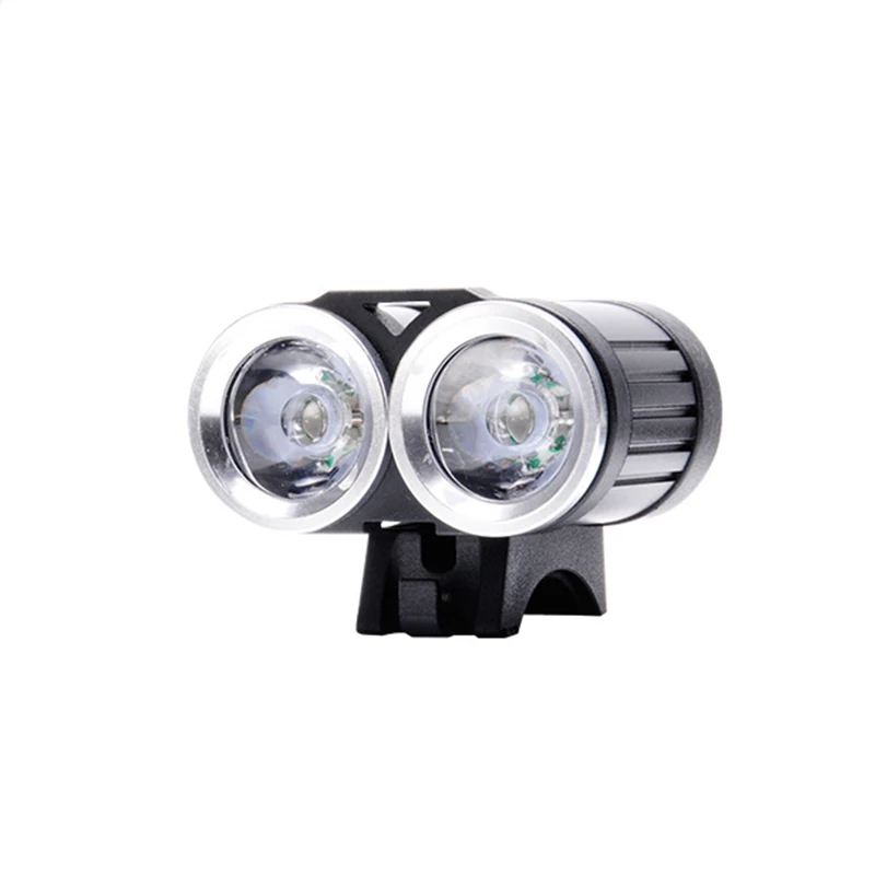 Размер 2000LM 2 X XM L T6 светодиодный USB Водонепроницаемый лампы велосипед