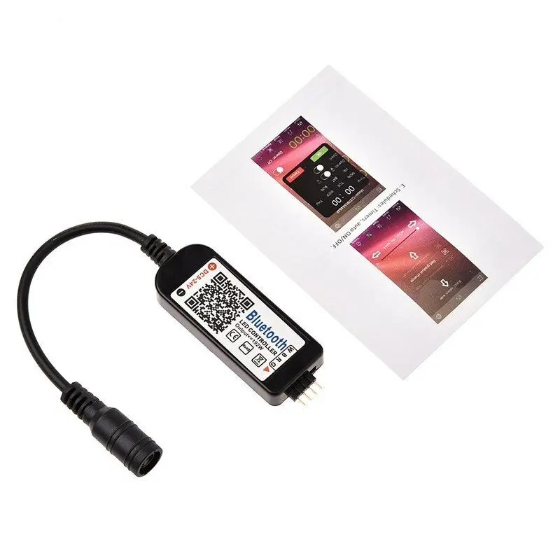 Мини Bluetooth светодиодный контроллер и пульт дистанционного управления для