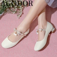 agodor lolita mary janes pumps low heel glitter women pumps cute girls lolita shoes bow pumps preal spring new fashion pumps