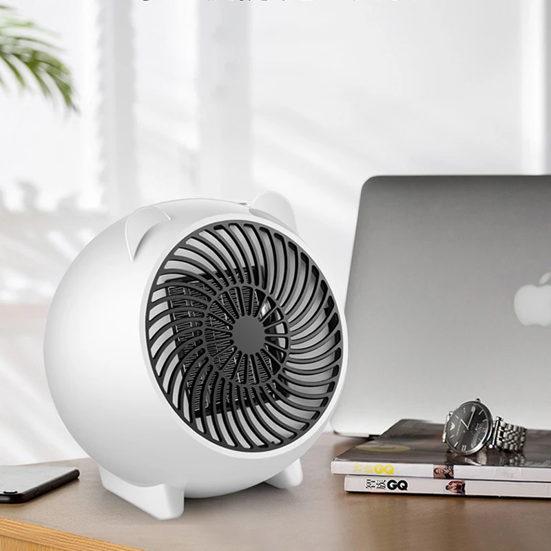 Портативный вентилятор обогреватель для дома 250 Вт Электрический нагреватель