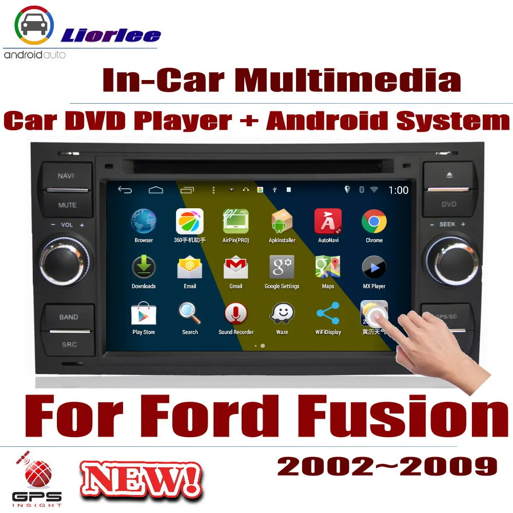 Car Radio DVD GPS Player Navigation For Ford Fusion 2002-2009 Android HD Displayer System Audio Video Stereo In Dash Head Unit Car Radio DVD GPS Player Navigation For Ford Fusion 2002-2009 Android HD Displayer System Audio Video Stereo In Dash Head Unit