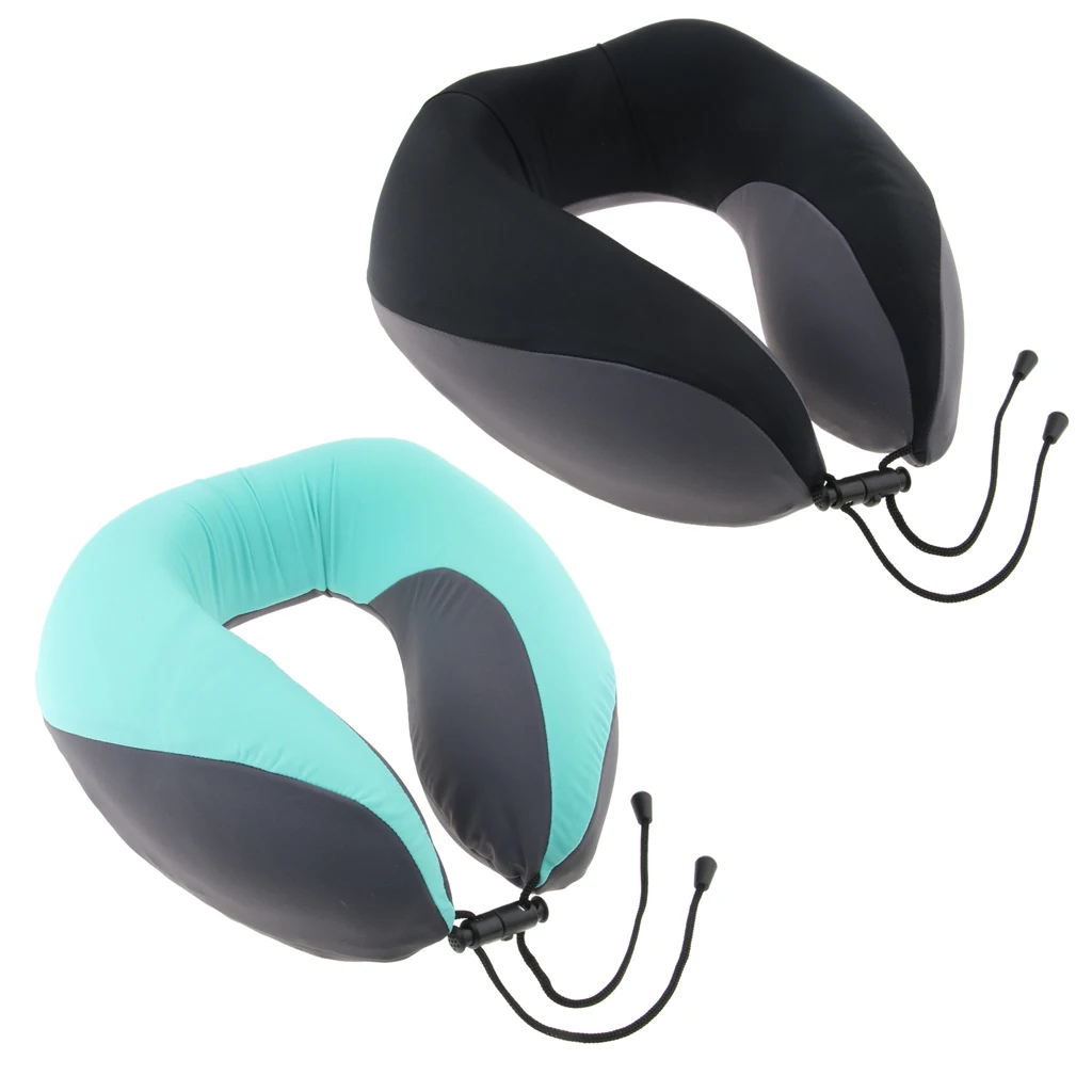 

Travel Airplane Train Lightweight Portable Splicing Memory Foam Neck Pillow