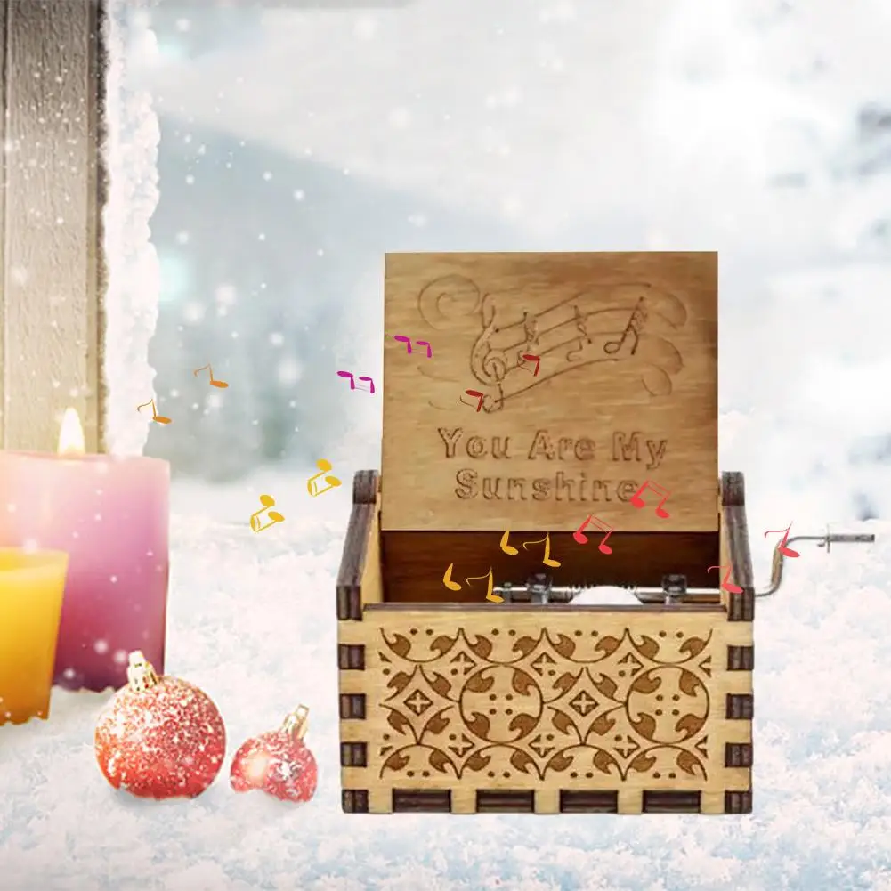 Ручная работа искусственная деревянная музыкальная шкатулка ручной работы You Are
