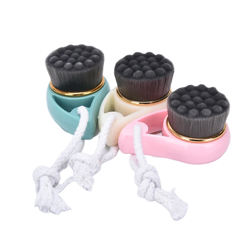 

Soft Fiber Face Brush Deep Cleansing Pore Care Face Massager Wash Brush Tools Women Beauty Face Clean Tool