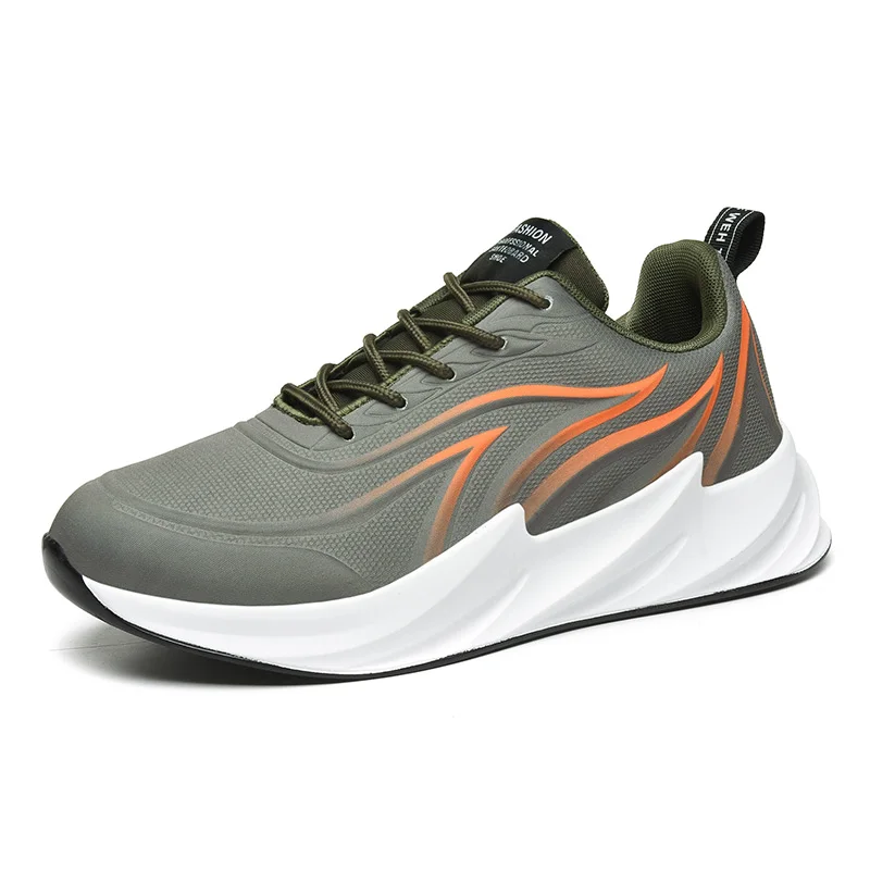 2020 повседневные мужские кроссовки Модные сетчатые дышащие с подошвой |