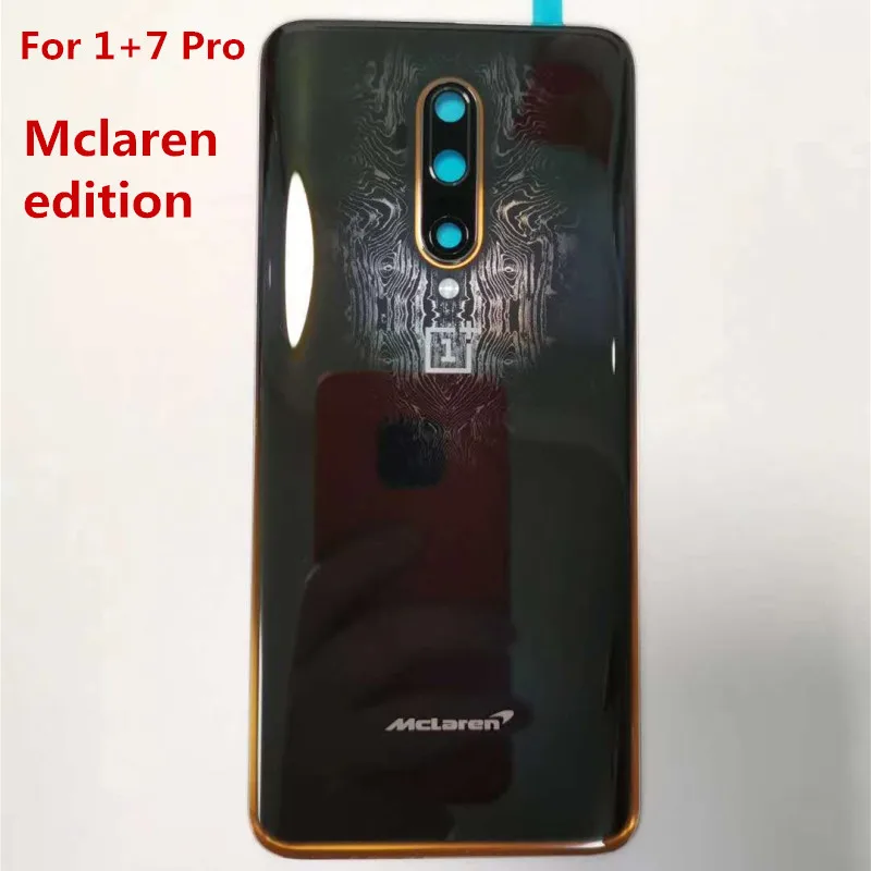 100% оригинальное стекло для Oneplus 7 Pro Mclaren edition задняя крышка корпуса с объективом