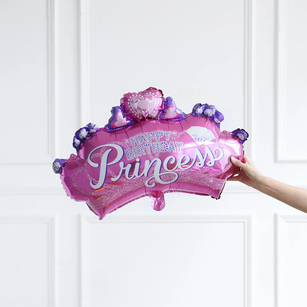 1 шт. Baby Shower Фольга воздушные шары для маленьких мальчиков и девочек розового