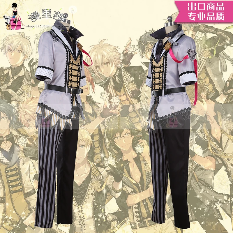 Аниме Idolish7 Re:vale 3-й юбилей день Святого Валентина униформа для пения Cospaly Костюм H |