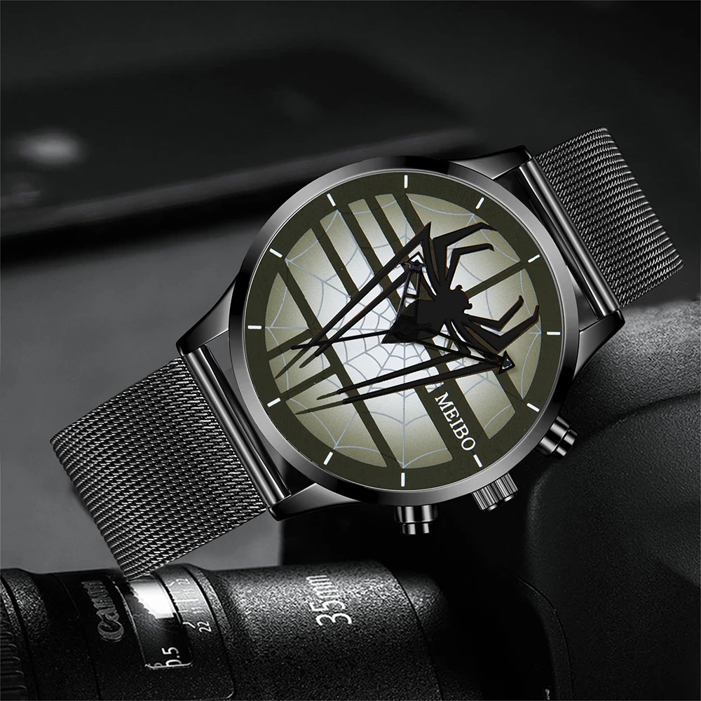 

Wholesale 2021 Children's Clock Student Children Boy Spider Watches Men Silicone Cartoon Watch Relogio Masculino Kids Watch