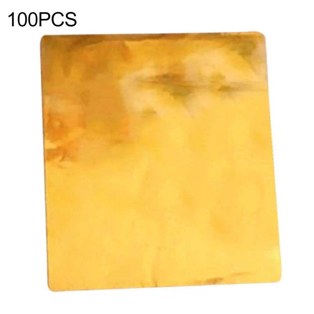 

100Pcs Square Multi-color Aluminum Foil Candy Paper Chocolate Sweets Package Wrappers Christmas Party Festival Decoration Supply