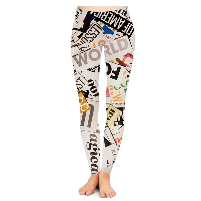 

Леггинсы с сублимационным принтом, изготовленные на заказ