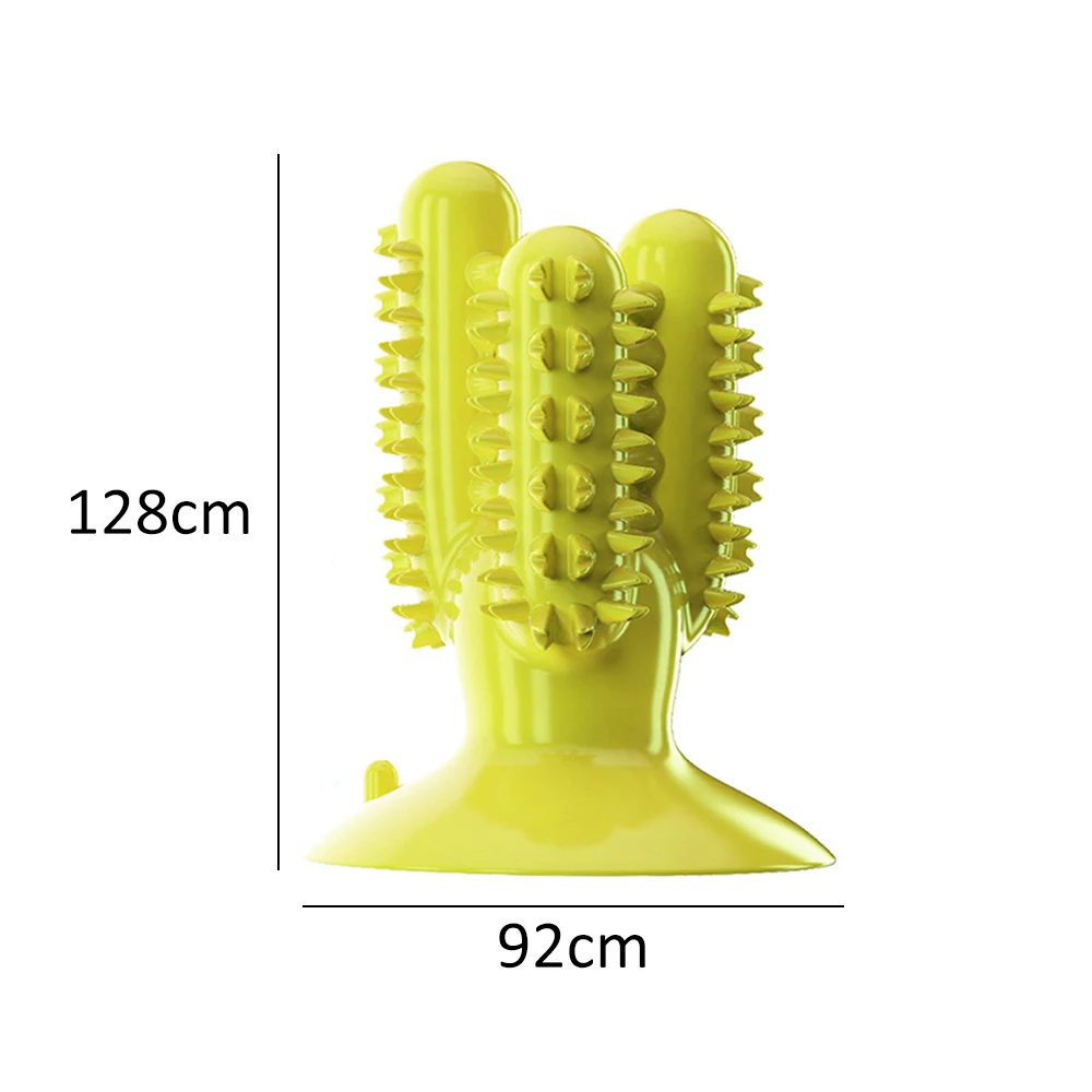 

Pet Dog Toothbrush Stick Pet Chew Toys Dogs Teeth Brushing Cleaning Massage Nontoxic Natural Rubber Dental Care Sticker