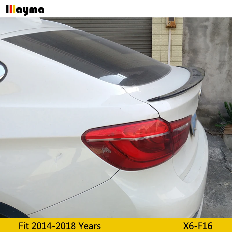 Стильный спойлер для заднего багажника из АБС пластика BMW X6 xDrive 28i 35i 50i 2014 2018 года