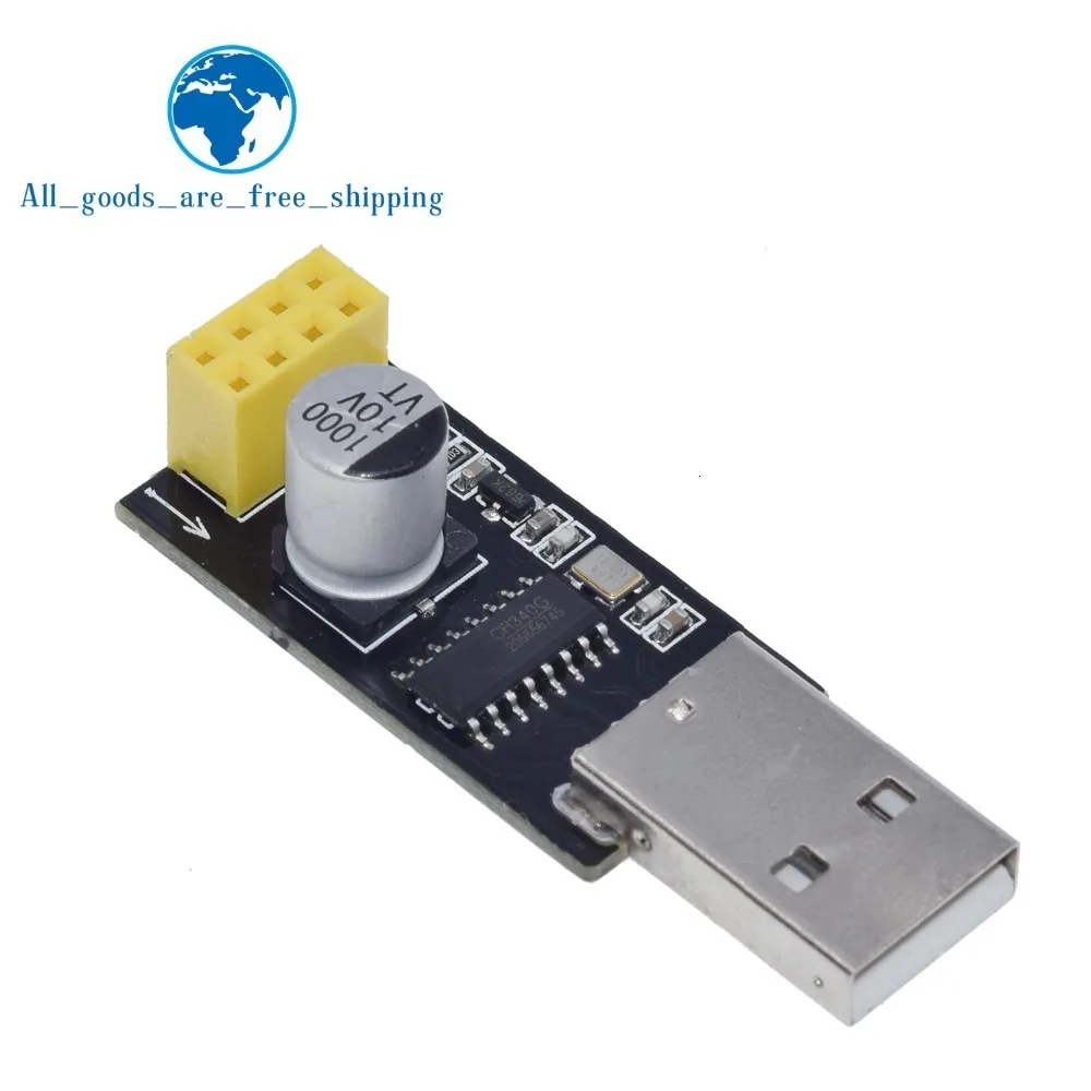 ESP01 программатор адаптер UART GPIO0 ESP-01 адаптер ESP8266 CH340G USB к ESP8266 Серийный беспроводной Wifi разработчик плата модуль