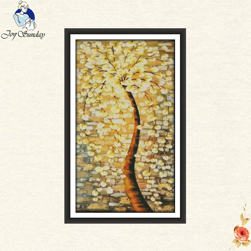 Joy Sunday набор для рукоделия 11CT 14CT вышивка крестом комплект с вышивкой DMC Оптовая