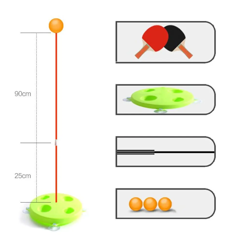 

Table Tennis Trainer Self-training Artifact Children Parent-child Interactive Home Toys Anti-myopia Toys