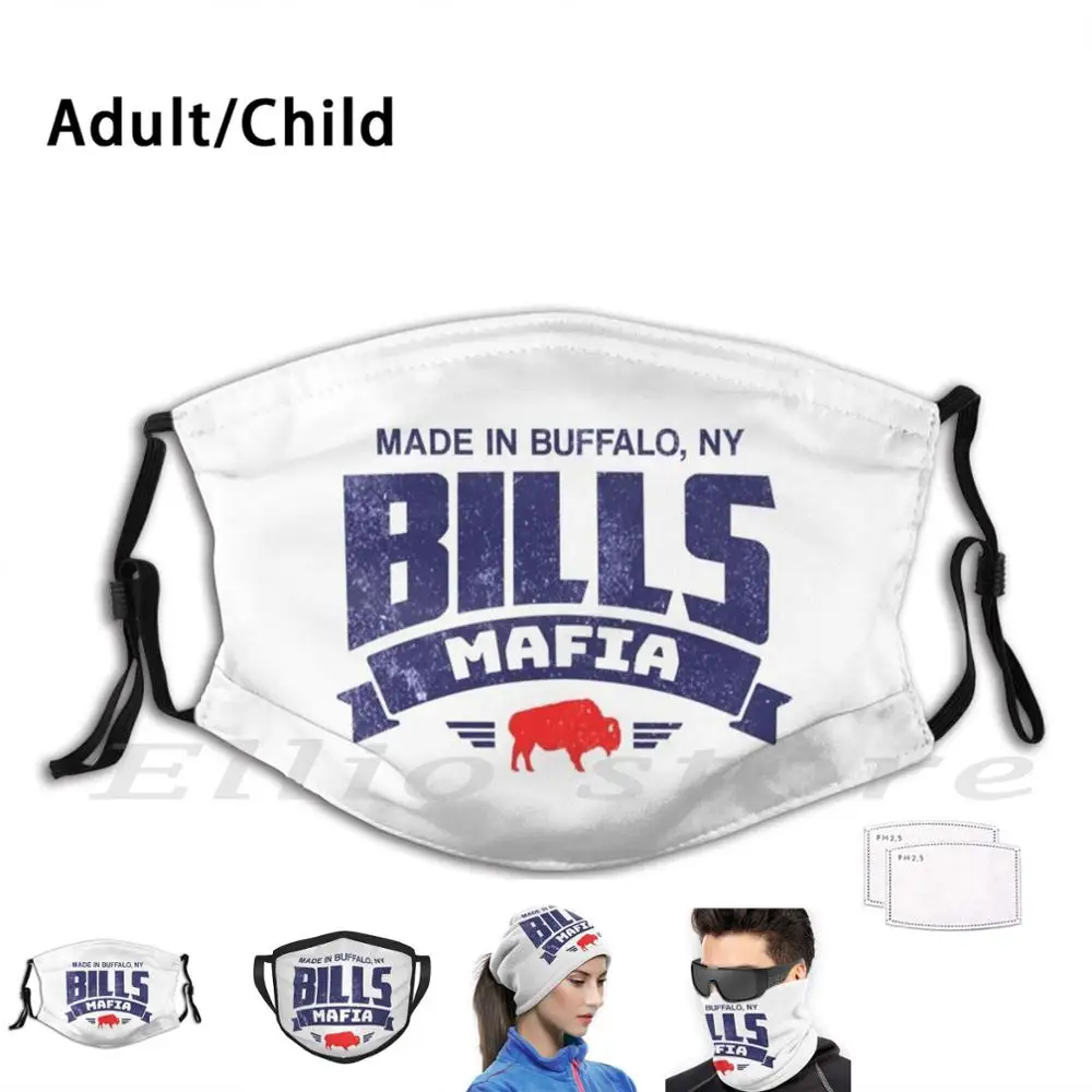 

Слэш мафия маска потертая печать моющийся фильтр забавные слёты мафия