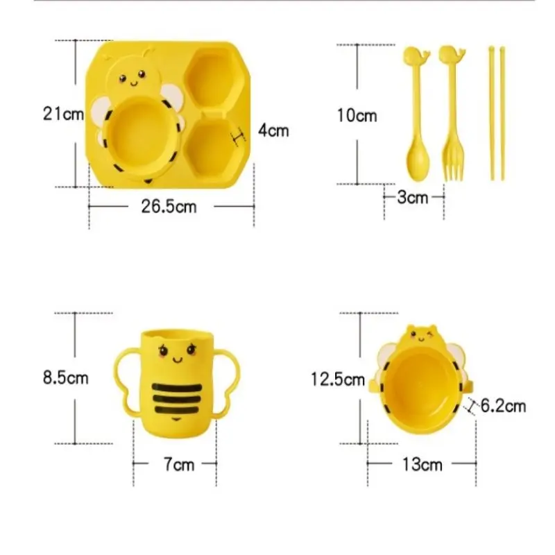 

Silicone Bowl Baby Feeding Supplies Baby Silicone Chewing Food Grade Newborn Anti-Fall Food Supplement Bow