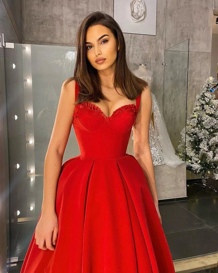 Новинка 2021 вечернее платье на бретелях сексуальное принцессы однотонное с
