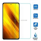 Защитное стекло для Xiaomi Poco X3 NFC Закаленное стекло протектор экрана 9H 2.5D Премиум пленка для Pocophone X3 M2007J20CG стекло