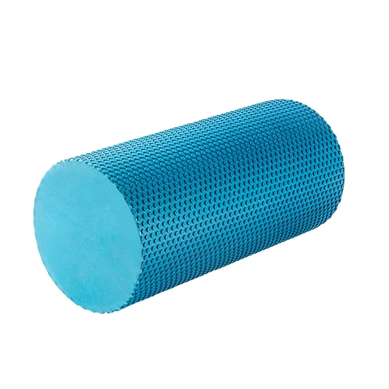Blue 30cm Горячие блоки йоги EVA пенный валик для йоги фитнес, Пилатес массаж триггерной точки ролик для фитнеса прибор для занятия йогой расслабление мышц - Цвет: Blue 30cm