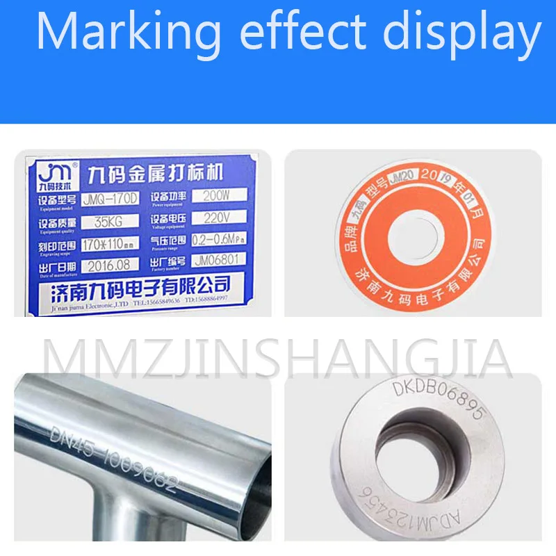 

220V Marking Machine 170*110mm Pneumatic Marking Machine/Desktop Nameplate Marking Machine Metal Parts Engraving Machine Tools
