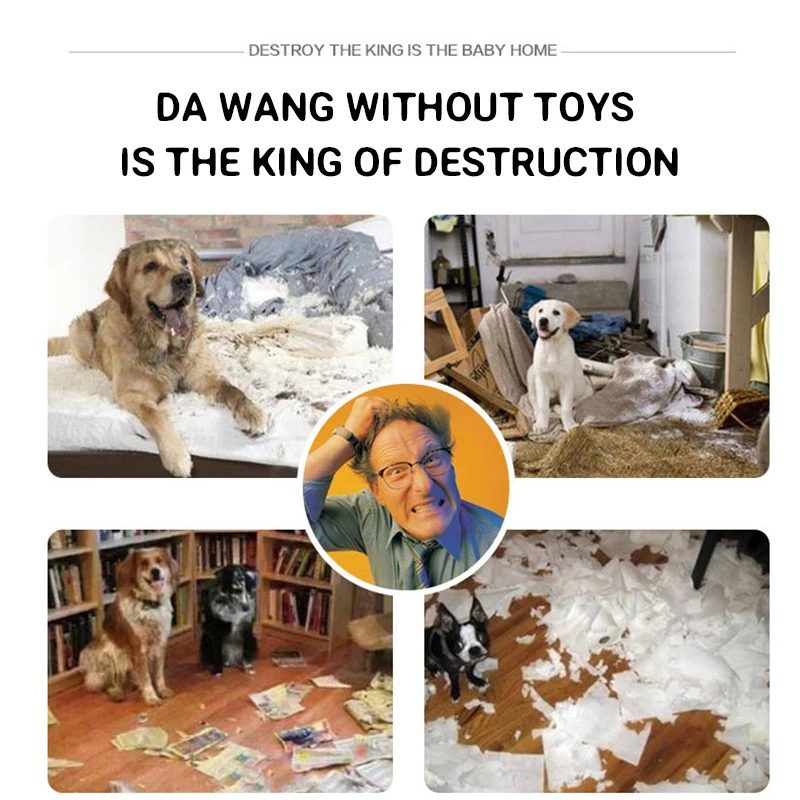

Pets Dogs Chew Toys Puppy Cute Cartoon Sound Toy Christmas Molar Plush Doll For Pet Dog Cats Dog Squeak Toys Dog Training Toys