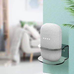 Для Google Nest аудио настенное крепление держатель акриловая подставка кронштейн обеспечивает экономию места  Настольный держатель для Google Nest аудио Смарт Динамик