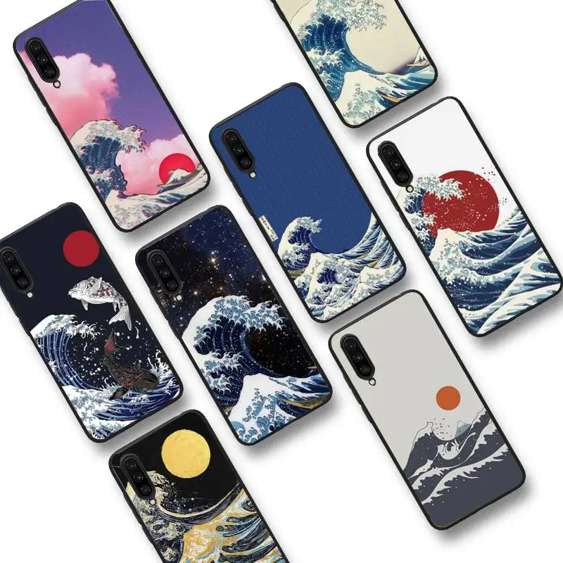 

The Big Wave of kanagawa Phone Case For Xiaomi mi9 mi8 F1 9SE 10lite note10lite Mi8lite Coque for xiaomimi5x
