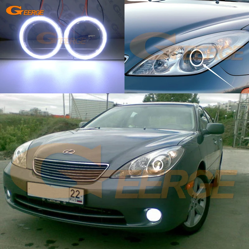 Для LEXUS ES 330 ES330 2005 2006 MCV30 отличный ультра яркий COB комплект светодиодов глаза