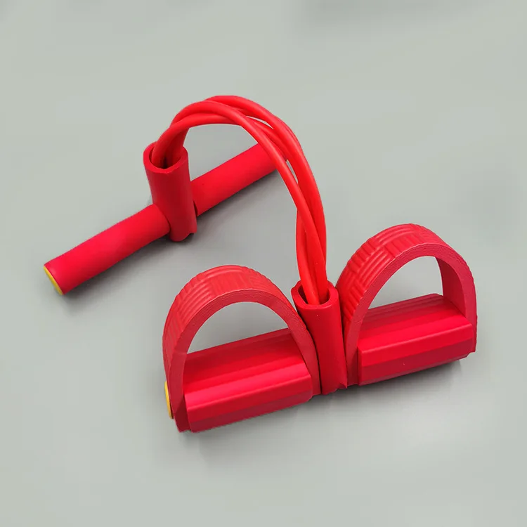 

4 Tube Resistance Band Elastic Upward Pull Rope Gym Exercise Pedal Ankle Joint Weight Loss Fitness Equipment