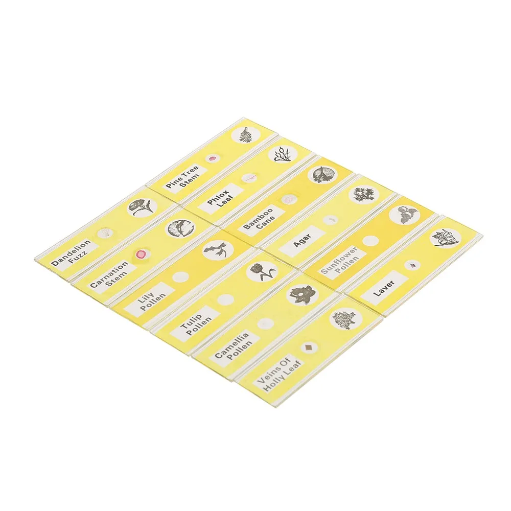 48 шт./комплект детские пластиковые этикетки для образцов насекомых и растений |