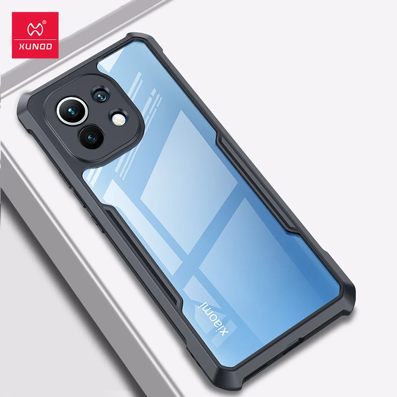 

Чехол для Xiaomi Mi 11 Mi 11 Ultra, противоударный защитный чехол XUNDD, бампер, подушки безопасности, мягкий чехол для Xiaomi Mi 11 Ultra, чехол