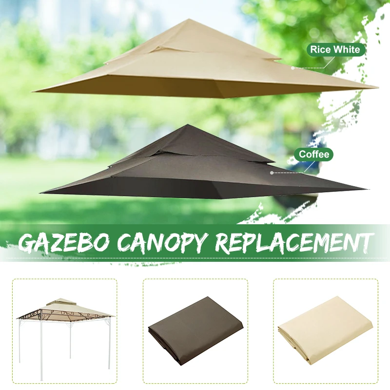 Наружная Водонепроницаемая Крышка для беседки верхняя замена 2 ярусная рамки